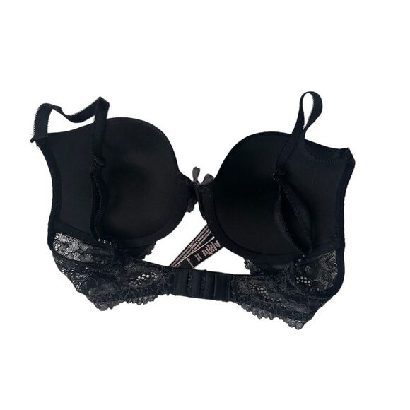 Victoria’s Secret Dream Angels Lace Push Up Black Bra size 32C - Picture 12 of 12
